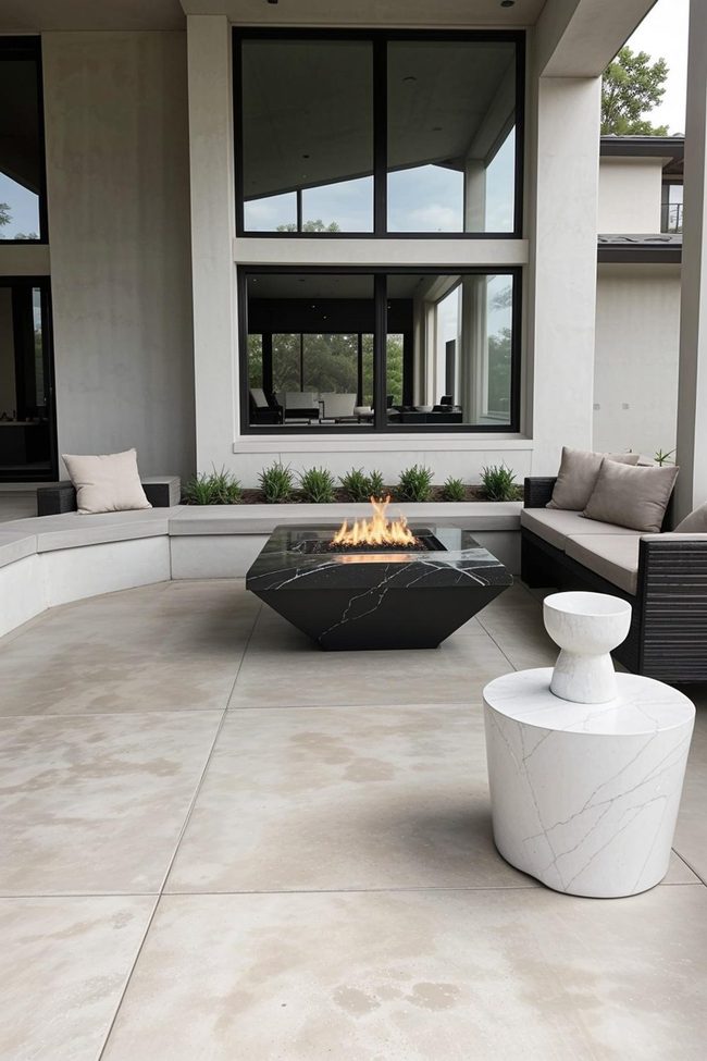Polished Concrete Luxury Reflection