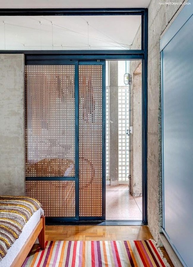 Concrete Gray And Wood Warmth