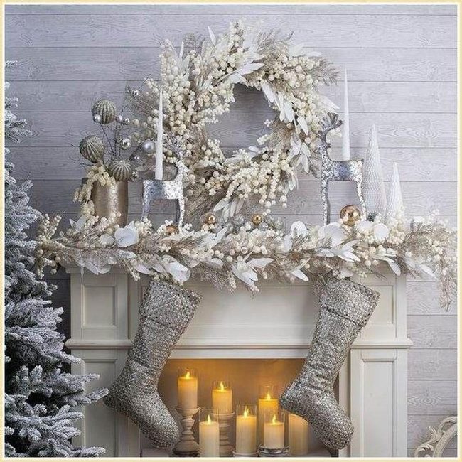 Frosty Silver Layered Textures