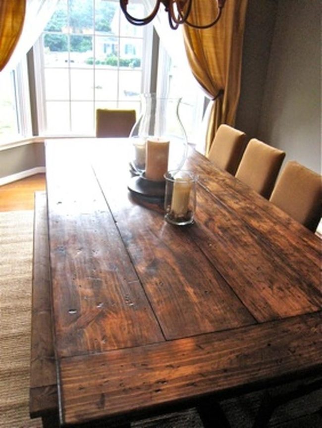 Weathered Wood Meets Mustard Light