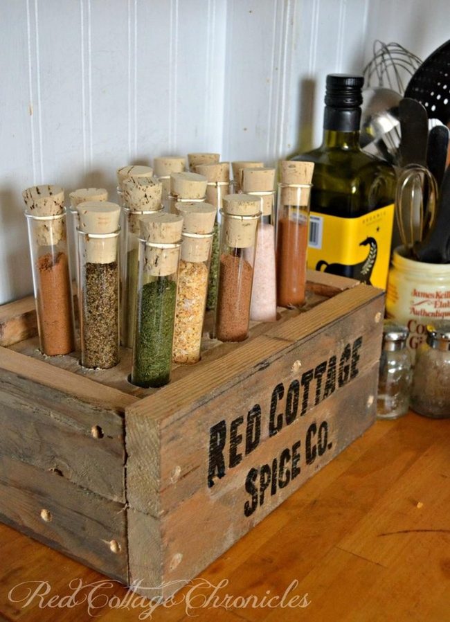 Colorful Spice Glass Tubes
