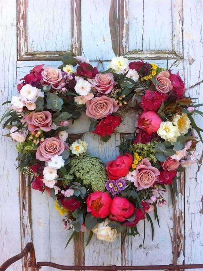Grapevine Wreath Soft Florals