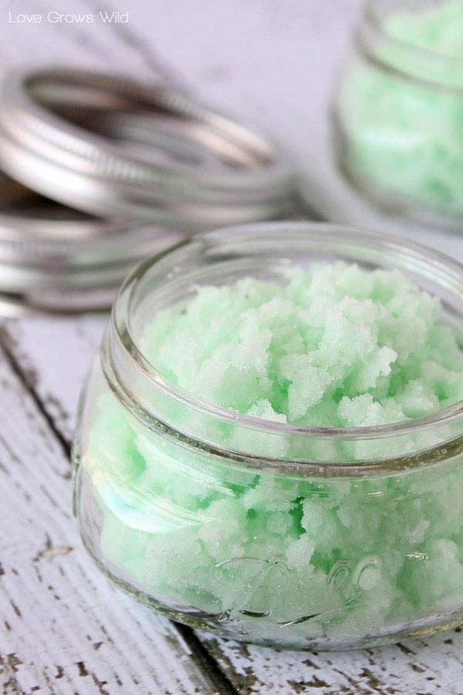 Mint Sugar Scrub Sparkle