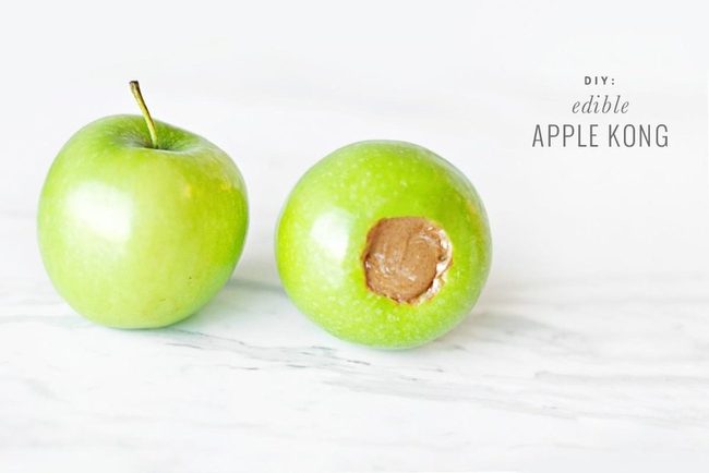 Green Apple Peanut Butter Bite