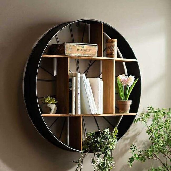 Bicycle Wheel Industrial Storage