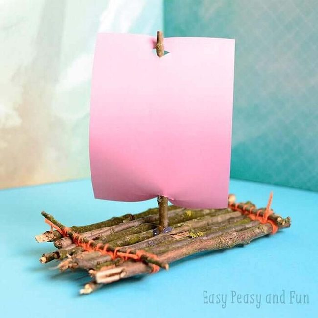 Floating Twig Boat Craft