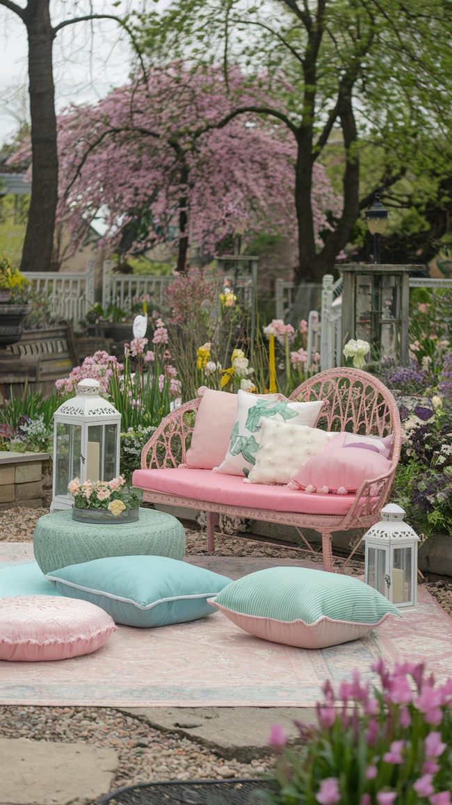 Pastel Porch Spring Refresh