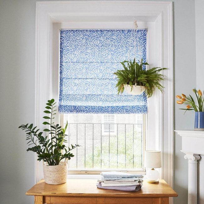 Hot Glue Fabric Window Shades