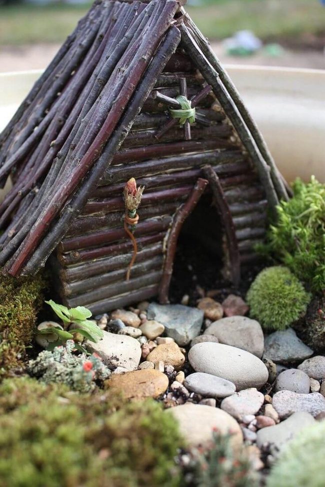 Handcrafted Miniature Fairy Dwellings