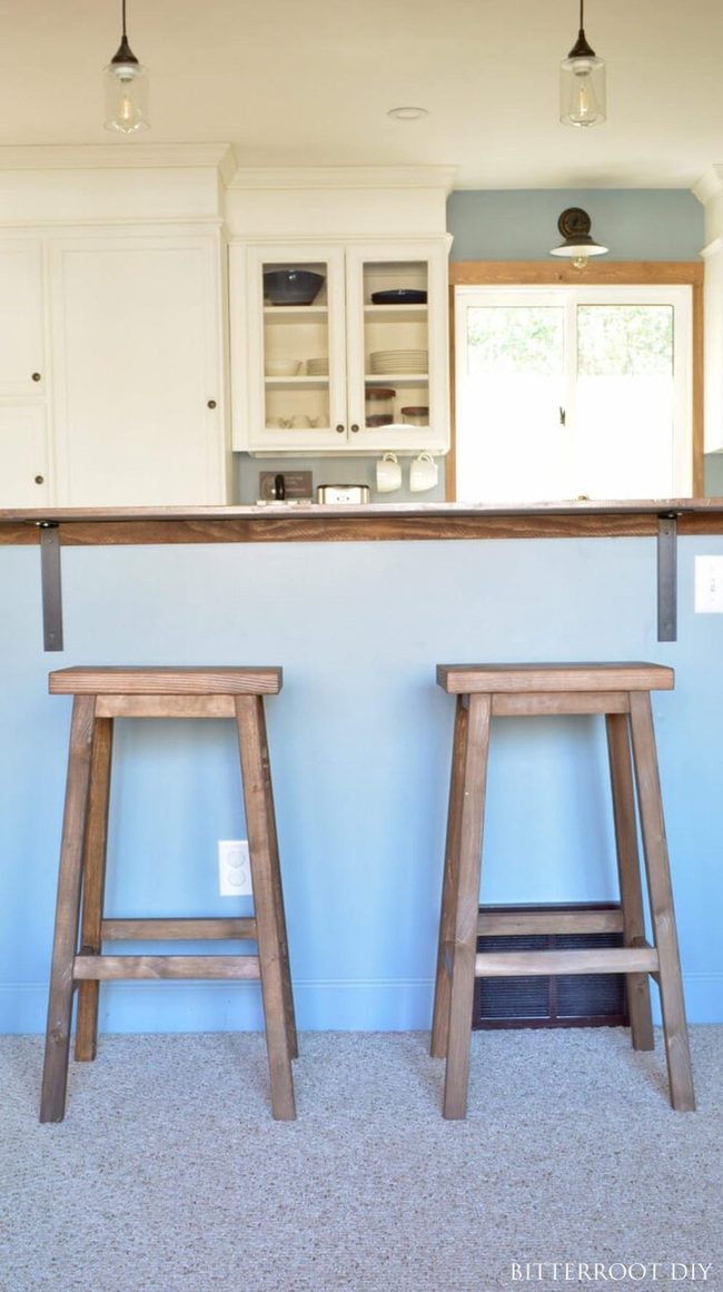 Custom Counter Height Stools