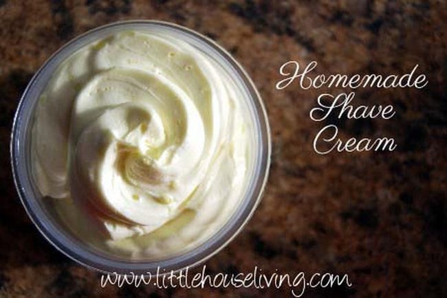 Creamy Homemade Shaving Luxury