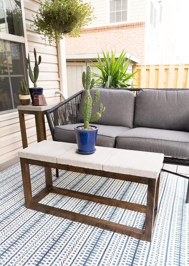 Reclaimed Wood Porch Seating