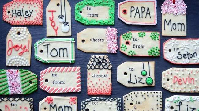 Iced Cookie Gift Tags