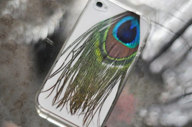 Peacock Feather Glass Brilliance