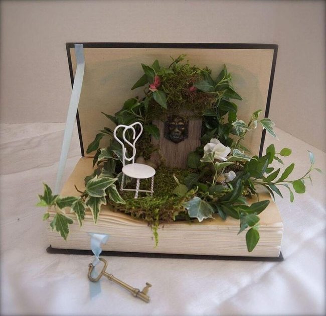 Sparkle Miniature Storybook Table