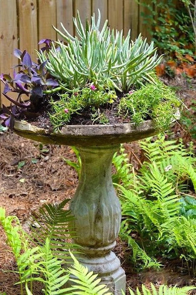 Purple And Green Stone Basin