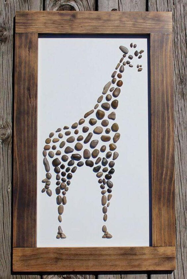 Pebble Animal Wall Art