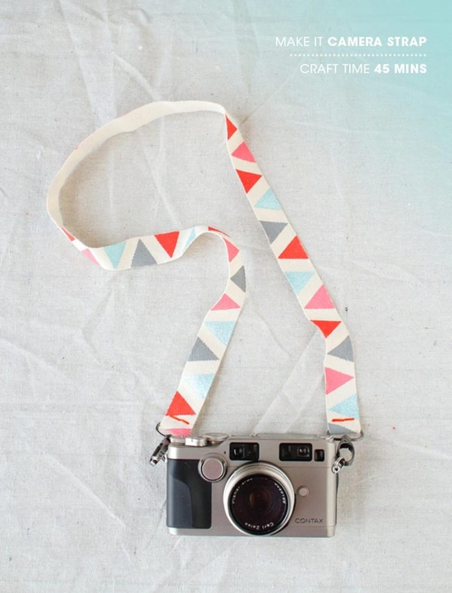 Geometric Triangle Camera Strap