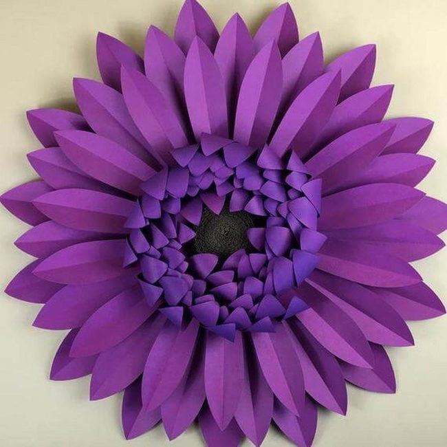 Oversized Paper Daisies Sunny Yellow