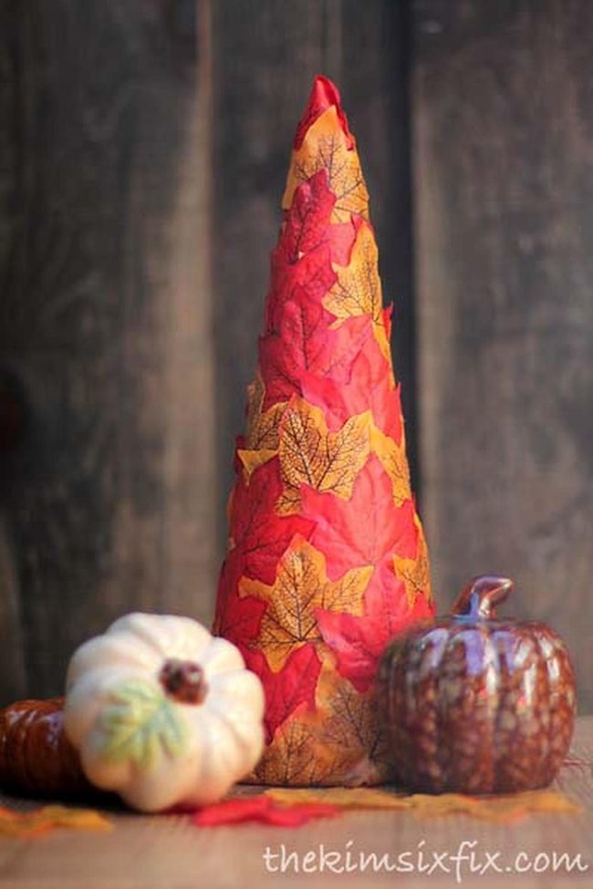 Autumn Leaves Foam Tree