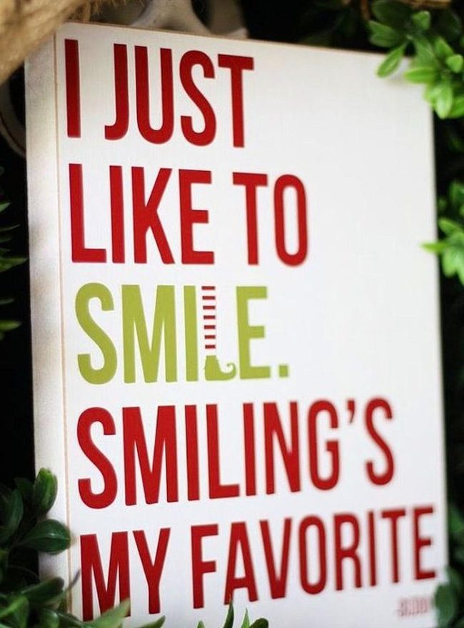 Red And Green Elf Letter Sign