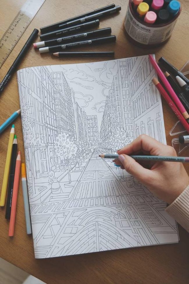 Intricate Pencil Designs For Adults