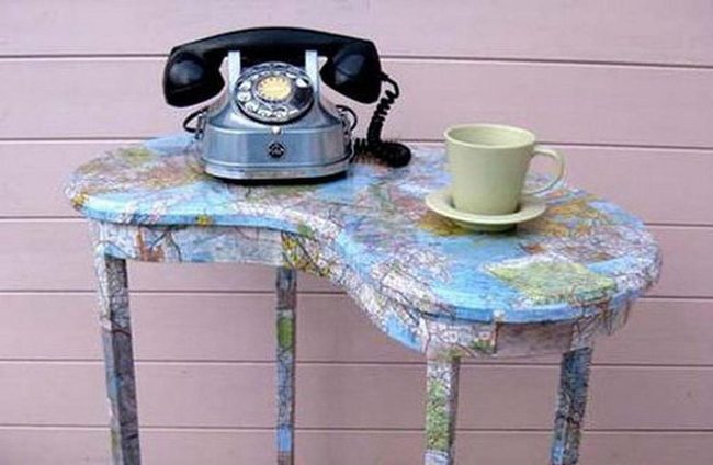 Antique Phone Green Cup Vintage