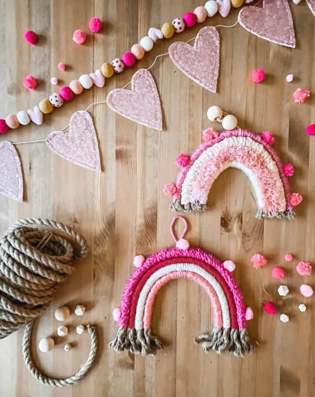 Colorful Rope Wall Art