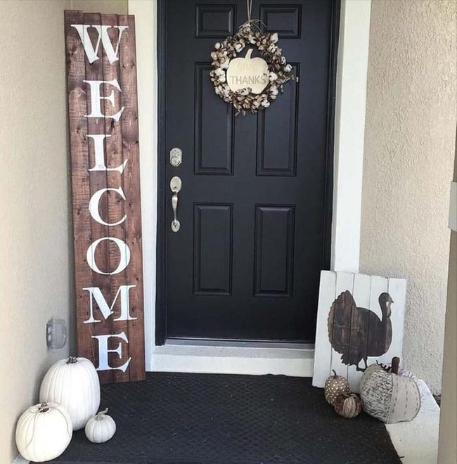 Oversized Tilted Statement Signs