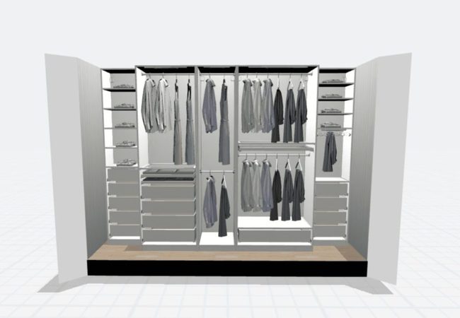 Pax Closet Planner Built Custom