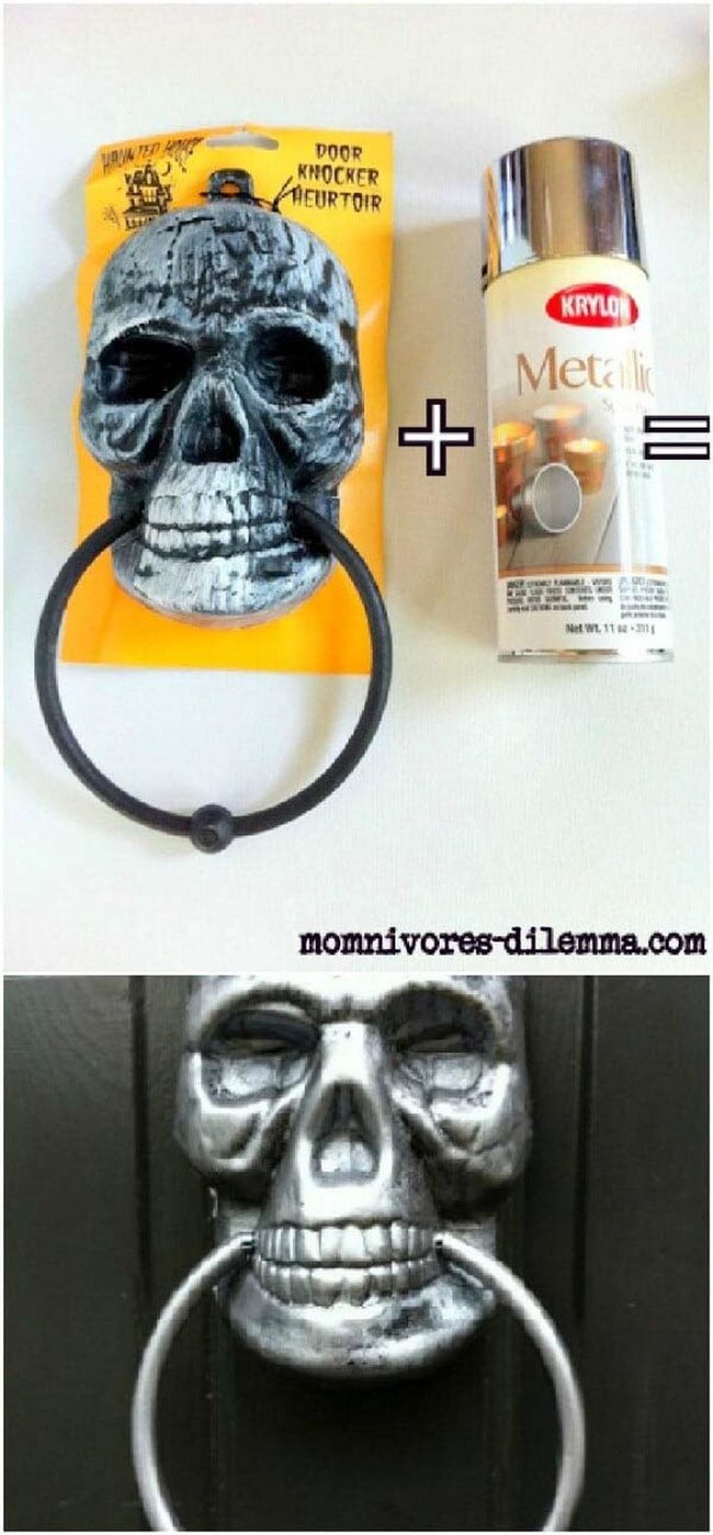 Metal Skull Door Knocker Diy
