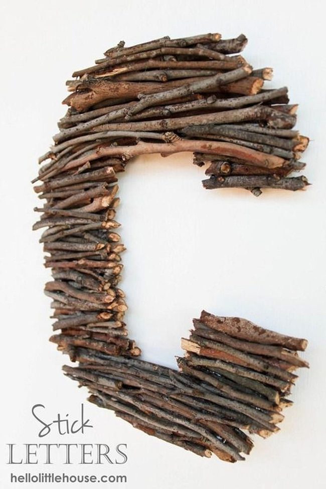 Natural Wood Family Name Signs