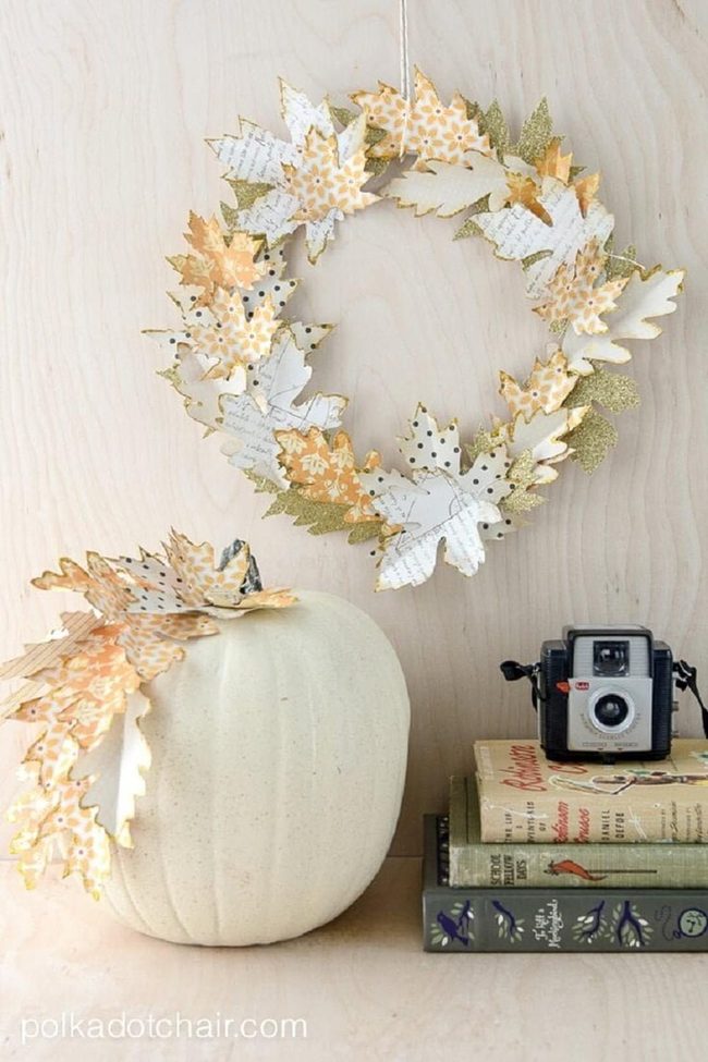 Gold Leaf Autumn Sparkle