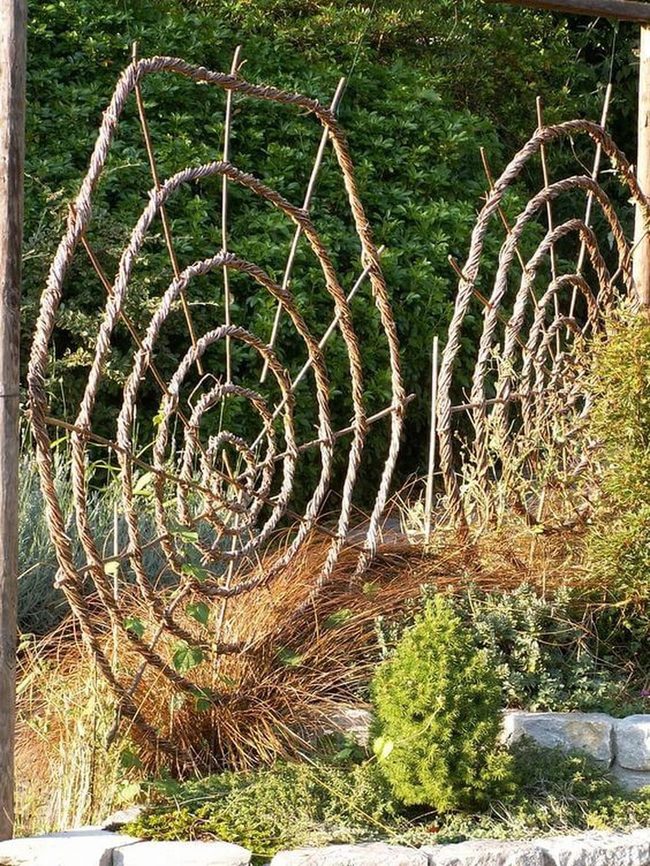 Spiral Branch Garden Structures