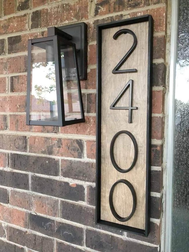 Custom Digits Mark Your Home