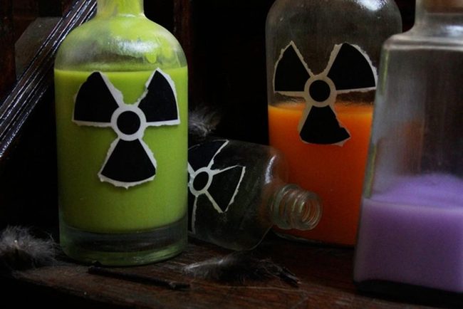 Colored Potions Weathered Wood Feathers