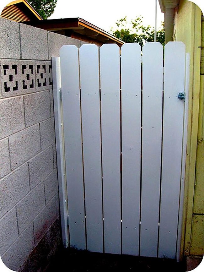 White Picket Gate Classic Entrance