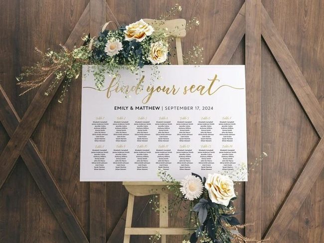 Gold-Trimmed Seating Elegance