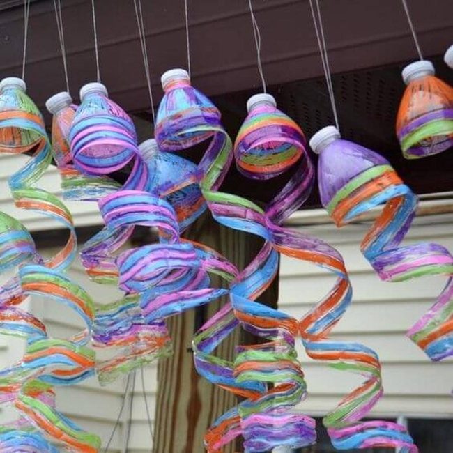Painted Plastic Light Dancers