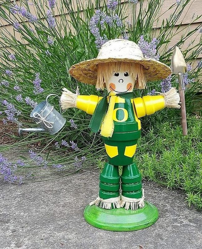 Painted Pot Garden Character