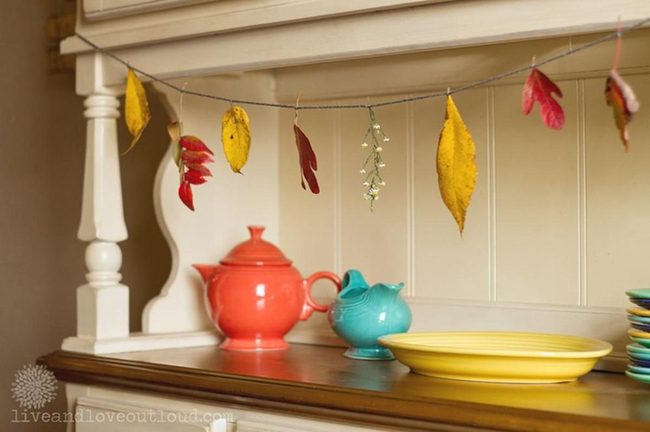 Red Teapot, Turquoise Kitchen Shelves
