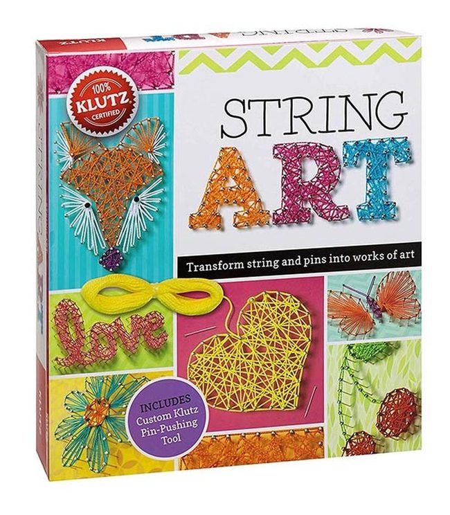 Colorful Pins String Art