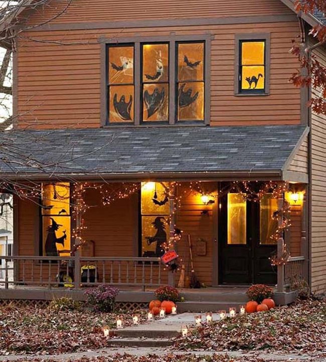 Ghostly Window Reflections Halloween