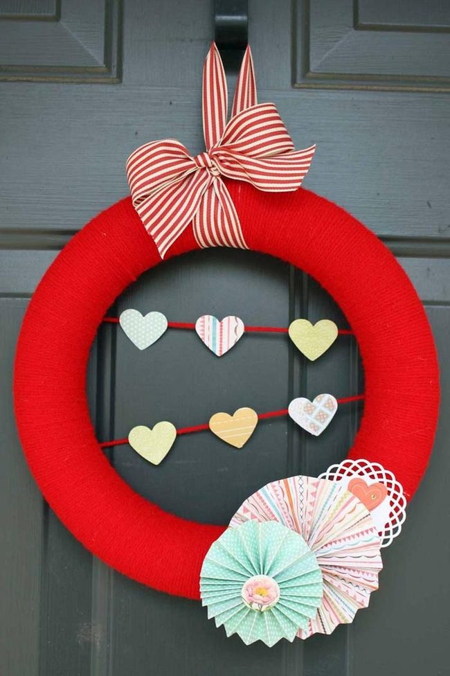 Red Hearts In Motion