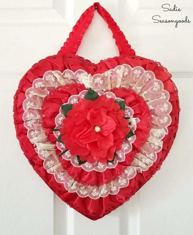 Chocolate Box Heart Wreath