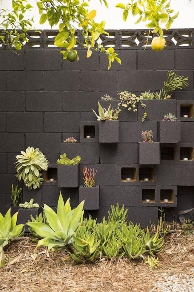Dark Stone Green Living Wall