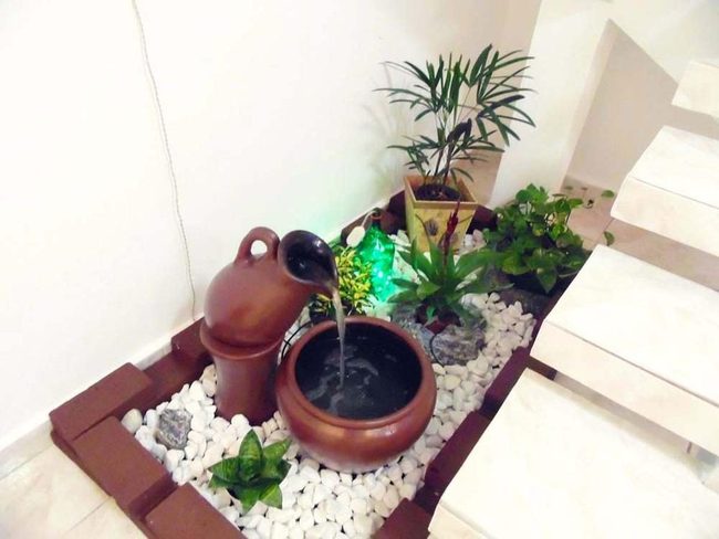 Terracotta Jug Water Feature