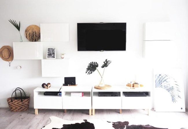 White Walls, Wood Legs, Green Life