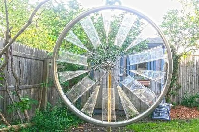 Salvaged Metal Centerpiece Garden