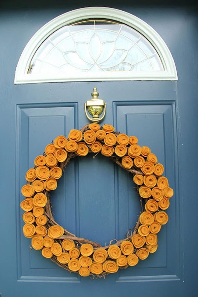 Blue Door Golden Welcome